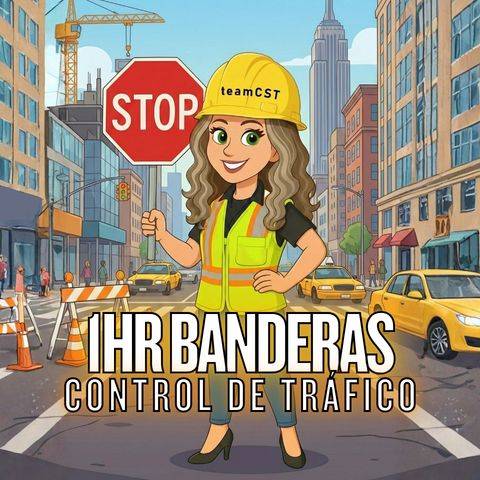 1 HR DOB FLAGGER SPANISH
